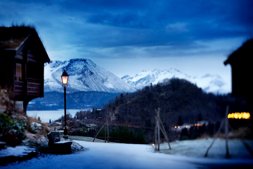 Storfjord Hotel Skodje Norway Sunnmøre Alps ski