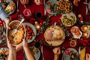 Swedish julbord Christmas buffet